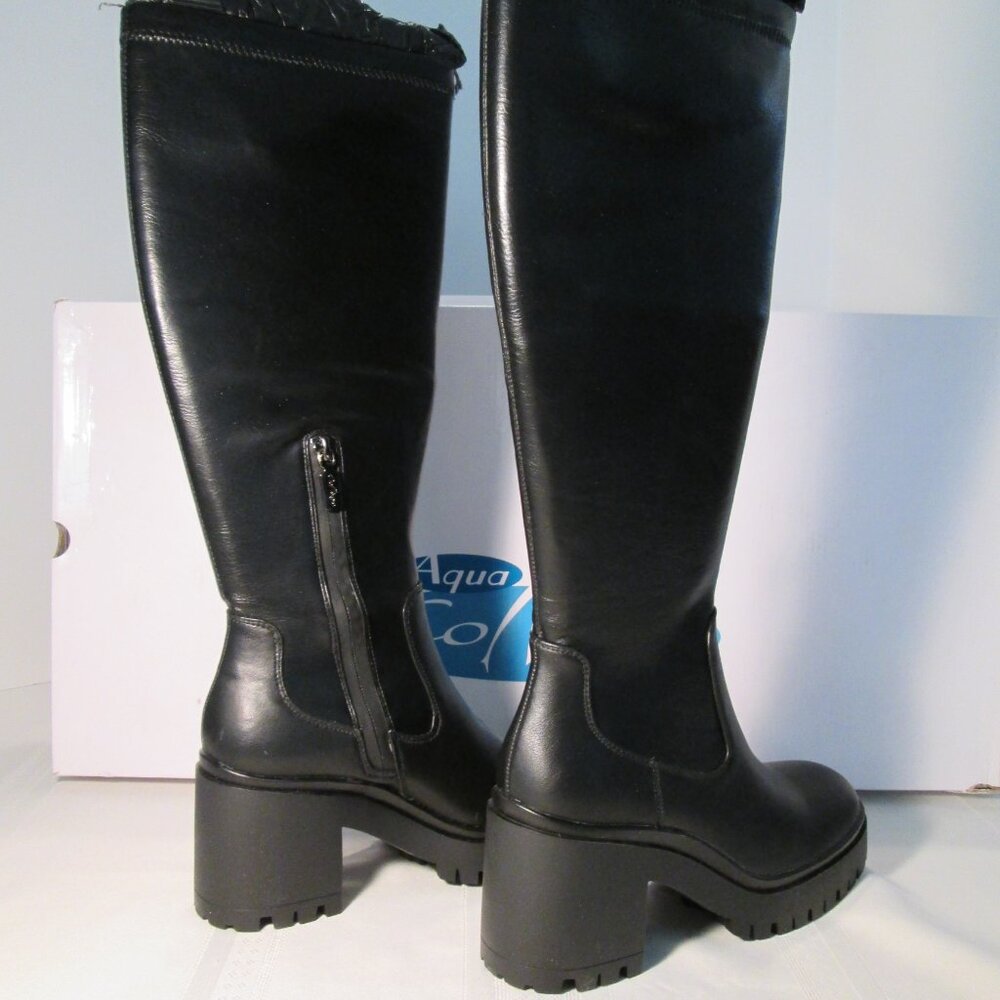 Aqua College Waterproof Ria Tall Stretch Boots Sz 6 NIB - Picture 4 of 13